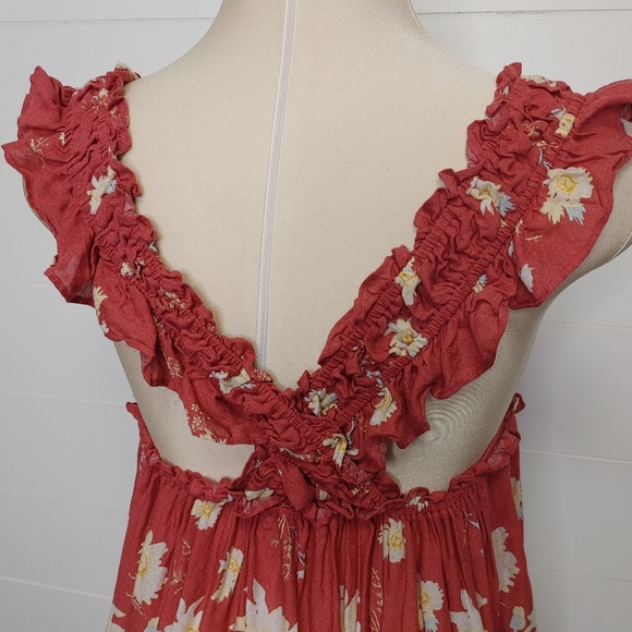 NEW Free People Bali Wild Daisy slip dress XS - Picture 9 of 15